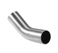 OTBEHUWJ Coude D'échappement en Acier Inoxydable, Diamètre Extérieur 38mm 44mm 50mm 57mm 63mm 70mm 76mm Coude À 45/90 Degrés pour Voiture Silencieux Voiture(45 Deg OD 57.15mm)