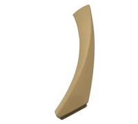 OTBEHUWJ Garniture De Couvercle De Poignée De Porte Intérieure De Remplacement Pour Série 3 E90 E91 E92 316 318 320 325 328i 2004 2005 2006 2007-2012 (Beige cover left)
