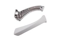 OTBEHUWJ Garniture De Poignée De Porte Intérieure Droite Gauche Pour Série 3 E90 E91 E92 2004 2005 2006 2007 2008-2012 (Grey left kit)