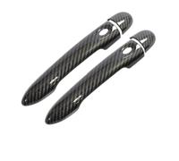 OTBEHUWJ Poignée Porte Extérieure Couvre-poignées De Porte Pour Renault Pour Clio IV 4 Pour Lutecia 2012 2013 2014 2015 2016 2017 2018 2019 Pièces Voiture(No key 2 buttons)