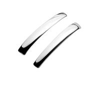 OTBEHUWJ Poignée Porte Extérieure Poignée Porte Voiture Protection Anti-rayures Autocollant Pour Smart 451 Pour Fortwo Pièces Voiture(Handle Black)