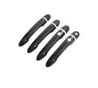 OTBEHUWJ Poignée Porte Extérieure Pour Renault Pour Espace IV J81 2002-2008 2009 2010 2011 2012 2013 2014 2015 Enjoliveurs De Poignées De Porte Pièces Voiture(Carbon Handle 1)