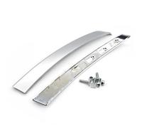 OTBEHUWJ Pour Série 5 M5 E60 E61 2004 2005 2006 Intérieur De Voiture Avant Arrière Porte Gauche Droite Poignée Garniture Couverture Accessoires (Chrome-Front 2PCS)