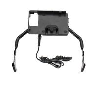 OTBEHUWJ Support De Téléphone pour Guidon De Moto avec Système Navigation Intégré (12 Mm) pour R1200GS R1250GS Adventure R 1200/1250 GS(Set)