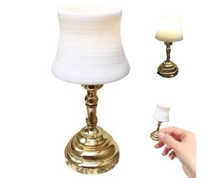 Otbushit Accessoires pour Maison de poupée, 1 x 2 Pouces, Lampe de Maison poupée à l'échelle 1/12, Miniatures alimentées par Batterie, décoration conviviale pour Le réglage, pour Les Amoureux