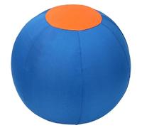 Otbushit Balle de Troupeau de 18 Pouces pour Chiens, Balle Troupeau en PVC avec Housse en Polyester à Fermeture éclair, Jouet interactif résistant aux Rayures pour Chiens Petite, Moyenne et GR