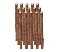 Otbushit Bâtonnets d'herbe à Chat, Vigne argentée Naturelle, Matatabi, à mâcher, Jouet molaire pour Le Nettoyage des Dents de Chat, 15 pièces