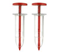 Otbushit Distributeur de semoirs de graines Jardin, Mini semoir, Outil semis pour semis horticoles, 2 pièces