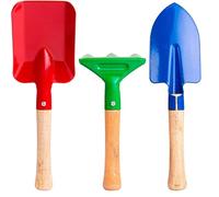 Otbushit Ensemble de Jardin pour Enfants: 3 pièces, Outils de Jardin pour Enfants, Jouets, râteau à Feuilles, Mini Apprentissage en Plein air pour, Jeu Puzzle