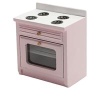 Otbushit Ensemble de Meubles de Cuisine en Bois pour Maison poupée, échelle 1:12, cuisinière Cuisine Miniature réaliste avec Portes et tiroirs ouvrables
