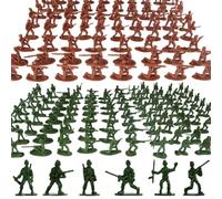 Otbushit Figurines d'action en Plastique pour Hommes de l'armée, 200 pièces, 12 modèles, Jouets Mixtes, Soldats, Jeu imaginatif pour Enfants de 3 Ans et Plus