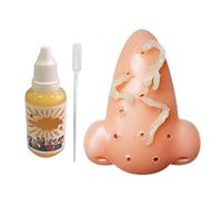 Otbushit Jouet à Presser Contre l'acné, Jouet de Nez Anti-Stress avec Solution additive de 30ml