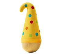 Otbushit Jouet Automatique en Bois pour Chat, Jouet pour Chat oscillant à Piste en Spirale Auto-correctrice, Balle Interactive, Jouets Amusants pour Chaton, Jeu Silencieux et sans gâchis pour la mai