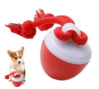 Otbushit Jouet interactif pour Chien, Balle, 3 Modes intelligents, avec Mouvement et aboiement automatiques, Indestructible, résistant à la Mastication, pour l'entraînement Contre l'ennui, Rouge