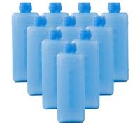 Otbushit Paquet de 10 Mini Blocs de Glace réutilisables pour congélateur, Petits Blocs réfrigérants pour boîtes à déjeuner (Bleu)