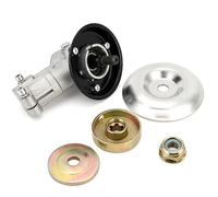 Otbushit Pièces de Tondeuse à Gazon, Accessoires de Tondeuse à Gazon, Ensemble tête 7 cannelures 26 mm - Pièce Rechange en métal forgé Robuste pour gaz, débroussailleuse, débro