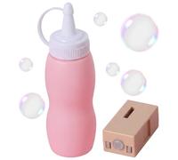 Otbushit Recharge de Liquide à Bulles de 70 ML avec Fabricant Brouillard pour Baguette à Bulles Brouillard - Crée Une Brume enchanteresse et Un Spectacle lumière pour Les fêtes, Les Jeux en