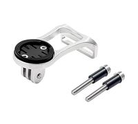 OTCPP Bike Computer Mount Bike Out Front Mount for Garmin Edge, CATEYE, Bryton, Compatible with GoPro Camera, Bike Lights, All Garmin Series 25 130 200 500 510 520 800 810 820 1000 1030 GPS Computer