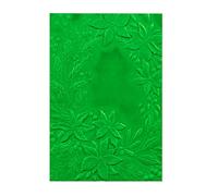 OTCRAFT Dossier de gaufrage 3D pour la fabrication de cartes, motif fleurs et feuilles, dossiers de gaufrage en plastique pour bricolage, scrapbooking, album photo, cartes, papier, décoration