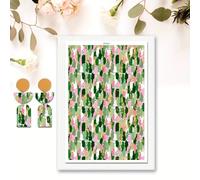 OTCRAFT Lot de 10 feuilles de papier de transfert pour loisirs créatifs, feuilles de transfert vintage en argile polymère pour fabrication de bijoux et boucles d'oreilles 14 x 9 cm