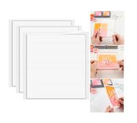 OTCRAFT Lot de 12 feuilles de 636 bandes adhésives double face en mousse double face 3D permanentes pour loisirs créatifs, cartes shaker, scrapbooking, décoration d'album (L x l x L) : 13,7 x 3,1 cm