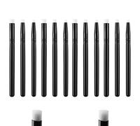 OTCRAFT Lot de 12 mini pinceaux de mélange de peinture à l'encre pour mélange, mélange, peinture à l'encre lisse, petits pinceaux à main pour bricolage, scrapbooking, fabrication de cartes en papier