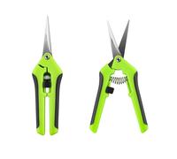 OTCRAFT Lot de 2 ciseaux ergonomiques à ressort avec lames en acier inoxydable pour couper des détails complexes et des motifs serrés pour les personnes souffrant d'arthrite ou de force de main