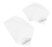 OTCRAFT Lot de 20 feuilles de ruban adhésif double face transparent pour scrapbooking, bricolage, artisanat, décoration d'intérieur, autres projets d'artisanat (2 tailles)