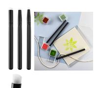 OTCRAFT Lot de 3 mini pinceaux de mélange de peinture à l'encre pour estomper et estomper les pinceaux pour bricolage, scrapbooking, fabrication de cartes en papier