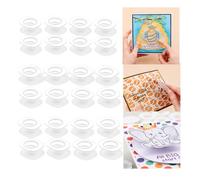 OTCRAFT Lot de 30 mini oscillations, ressorts autocollants, petits mouvements pour la fabrication de cartes, le scrapbooking, les projets artistiques, les travaux manuels, le scrapbooking, les