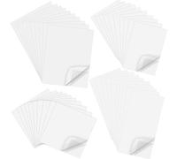 OTCRAFT Lot de 40 feuilles de ruban adhésif double face transparent pour scrapbooking, bricolage, artisanat, décoration d'intérieur, autres projets d'artisanat (4 tailles)