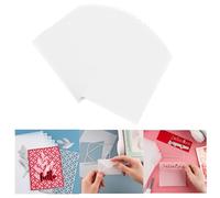 OTCRAFT Lot de 60 feuilles de papier vélin translucide givré lisse imprimable pour invitations, cartes de vœux, dessin, enveloppes (21,6 x 27,9 cm, 93 g/m²)