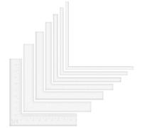 OTCRAFT Lot de 7 pièces de positionnement créatif pour coins de cartes, outils de scrapbooking pour loisirs créatifs, fabrication de cartes et scrapbooking