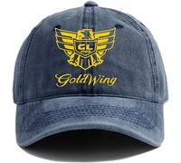 OTDFUTU Baseball Cap Hiphop Chapeau de Soleil Goldwing GL1500 Casquette de Baseball Chapeaux en détresse Casquette Hommes rétro en Plein air été réglable Chapeau Snapback Cadeaux d'anniversaire