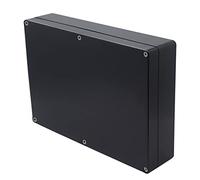 Otdorpatio Project Box Boîte de jonction étanche IP65 en plastique ABS Noir 263 x 182 x 60 mm