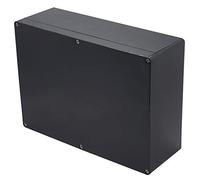 Otdorpatio Project Box Boîte de jonction étanche IP65 en plastique ABS Noir 290 x 210 x 100 mm