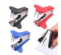 Ôte-Agrafes,3 Pcs Extracteur D'agrafes,Retire Agrafe Rapide,Extracteur Ôte-Agrafe Intégré,Outil Agrafes Bureau Dégrafeur Pour Agrafeuse Maison Bureau Et Lécole