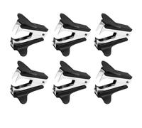 Ôte-Agrafes, 6 Pièces, Détache-Agrafes en Acier Inoxydable, Mini Ôte-Agrafes Extracteur, Ôte-agrafes d'agrafes Retire Agrafe Rapide Outil Pour une Utilisation Quotidienne au Bureau et à la Maison