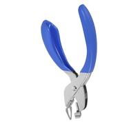 Ôte-agrafes Portable en Plastique, Outil Manuel pour Bureau et lip Précis, Protège la Surface, pour Préparation de Dossiers, Étudiants et Personnel, Bleu ou Rose