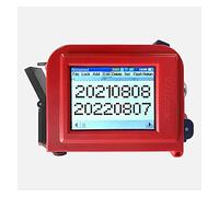 OTENC Hand Held Mini imprimante Production Date imprimante Bouteille Emballage Alimentaire Sac Mini Imprimante Jet d'encre Portable(1SET with 1BLACK Ink)