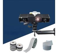 OTENC Marqueurs de numérisation 3D Numérisation 3D Point de marquage Scanner 3D Photographique Point de marquage Machine de Lecture Point Cible 100 m Assurer Une Large compatibilité(Type10)