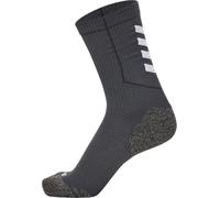 Oterra A/S Hmlpro Chaussettes d'entraînement Basses, Asphalt/Blanc, 43-46 Mixte