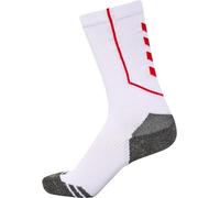 Oterra A/S Hmlpro Chaussettes d'entraînement Basses, Blanc/Rouge, 43-46 Mixte