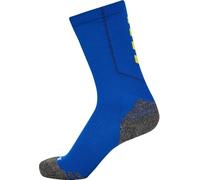 Oterra A/S Hmlpro Chaussettes d'entraînement Basses, Vrai Bleu/Jaune Brillant, 43-46 Mixte