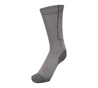 Oterra A/S Hmlpro Chaussettes d'entraînement High, Gris Acier/Blanc, 39-42 Mixte