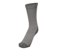 Hummel Chaussettes d'entraînement HmlPro basses Gris acier/blanc 43-46 Mixte