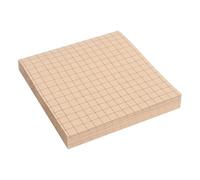 Otes autocollantes Bloc-notes en papier kraft, 80 feuilles/pièce, notes autocollantes, marque-pages, blocs-notes(Khaki A-1PCS)