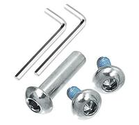 OTFAITP 24 mm - 120 mm M8 Screw for Replacement of Child Kick/Adult Scooter Wheelchair Folding Table and Chair Repair