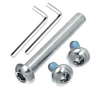 OTFAITP 24 mm - 120 mm M8 Screw for Replacement of Child Kick/Adult Scooter Wheelchair Folding Table and Chair Repair