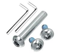 OTFAITP 24 mm - 120 mm M8 Screw for Replacement of Child Kick/Adult Scooter Wheelchair Folding Table and Chair Repair